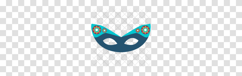 Premium Carnival Mask Icon Download, Grille, Fence Transparent Png