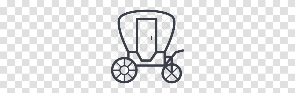 Premium Carriage Icon Download, Rug, Chair, Furniture, Fence Transparent Png