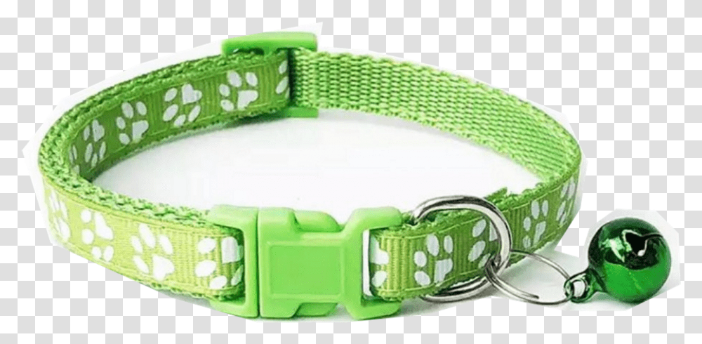 Premium Cat Collar With Bell Paw Print Dog, Accessories, Accessory, Belt, Bracelet Transparent Png