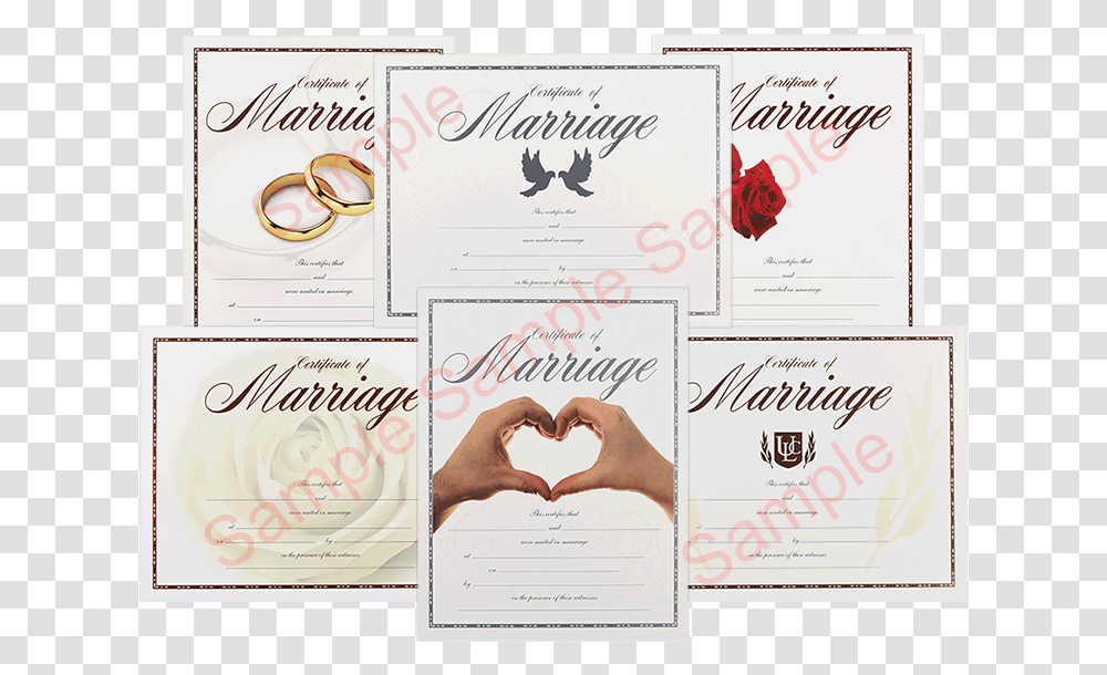 Premium Certificate Of Marriage Paper, Person, Handwriting, Calligraphy Transparent Png