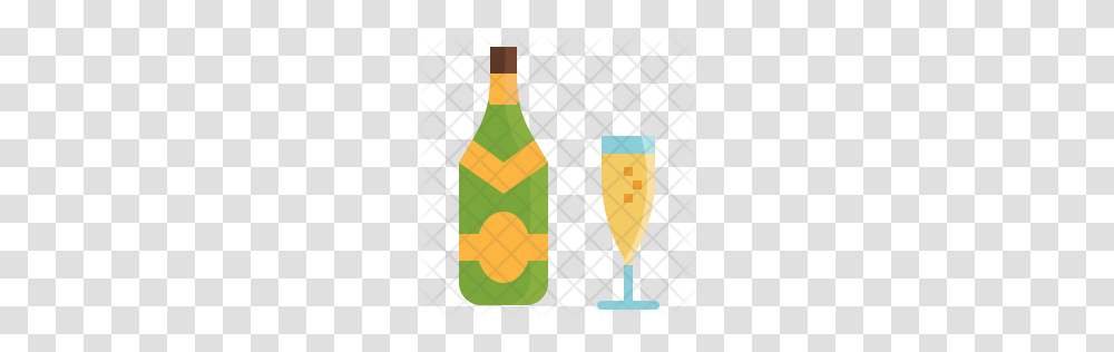 Premium Champagne Bottle Icon Download, Oars, Beverage, Drink, Alcohol Transparent Png