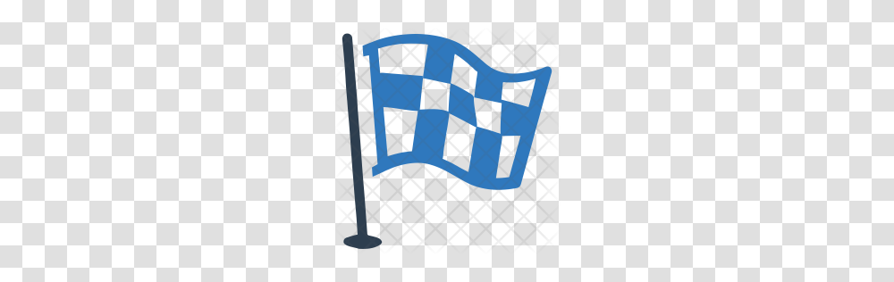 Premium Checkered Flag Icon Download, Label, Rug, Fence Transparent Png