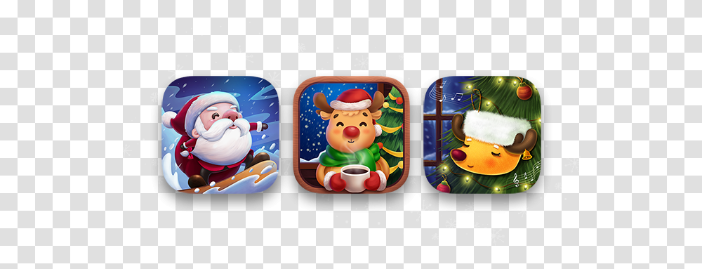 Premium Christmas App Icon Collection Chtistmas Icons Hof Spps, Toy, Graphics, Art, Mammal Transparent Png