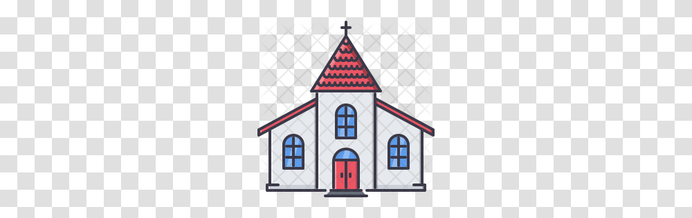 Premium Church Icon Download, Triangle, Building, Architecture, Window Transparent Png