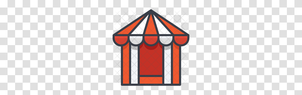 Premium Circus Tent Icon Download, Canopy, Gazebo Transparent Png