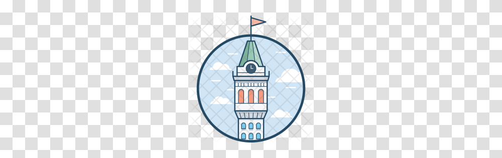 Premium City Hall Icon Download, Tower, Architecture, Building, Logo Transparent Png