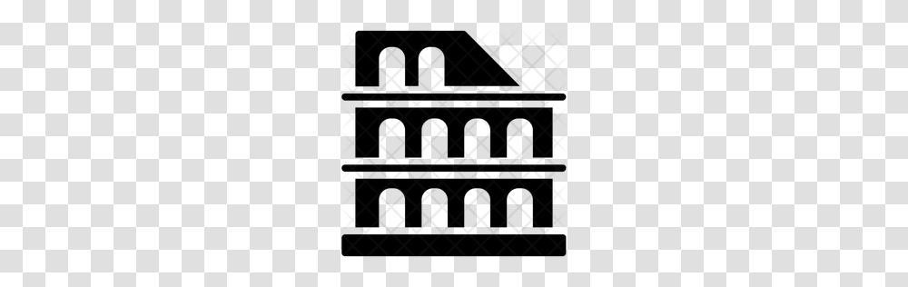 Premium Colosseum Icon Download, Pattern, Rug, Chess, Game Transparent Png
