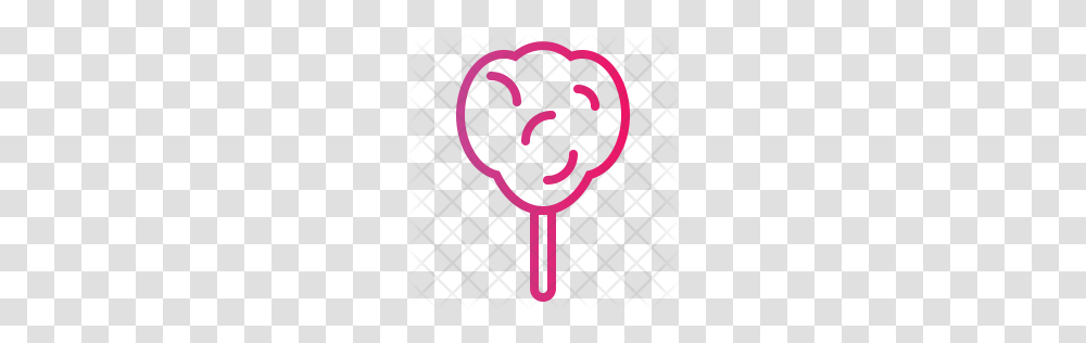 Premium Cotton Candy Icon Download, Heart, Light, Rug Transparent Png