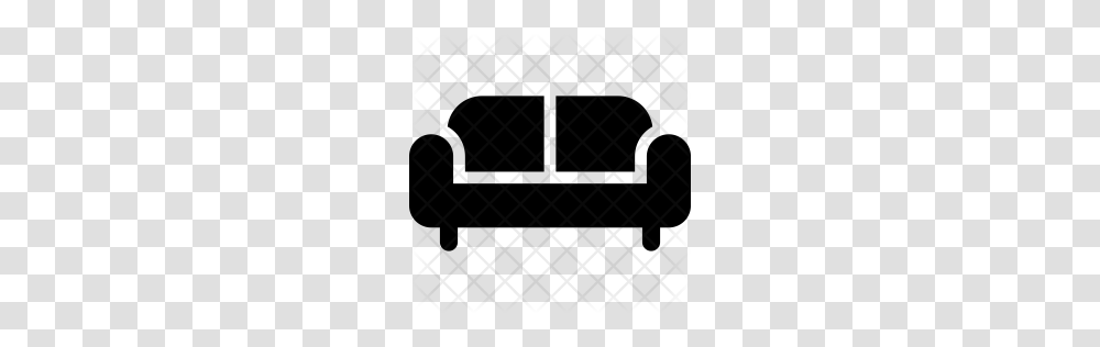 Premium Couch Icon Download, Rug, Pattern, Grille, Texture Transparent Png