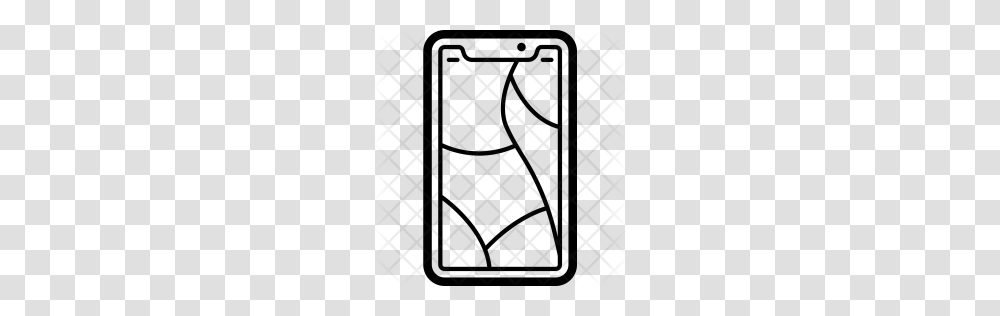 Premium Cracked Screen Icon Download, Rug Transparent Png