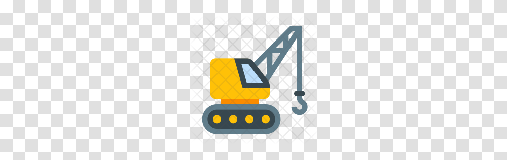 Premium Crane Icon Download, Electronics, Bulldozer, Vehicle, Transportation Transparent Png