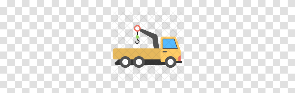 Premium Crane Truck Icon Download, Vehicle, Transportation, Fire Truck, Tractor Transparent Png