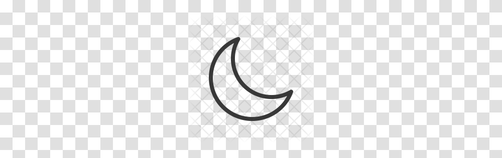 Premium Crescent Moon Icon Download, Rug, Alphabet Transparent Png