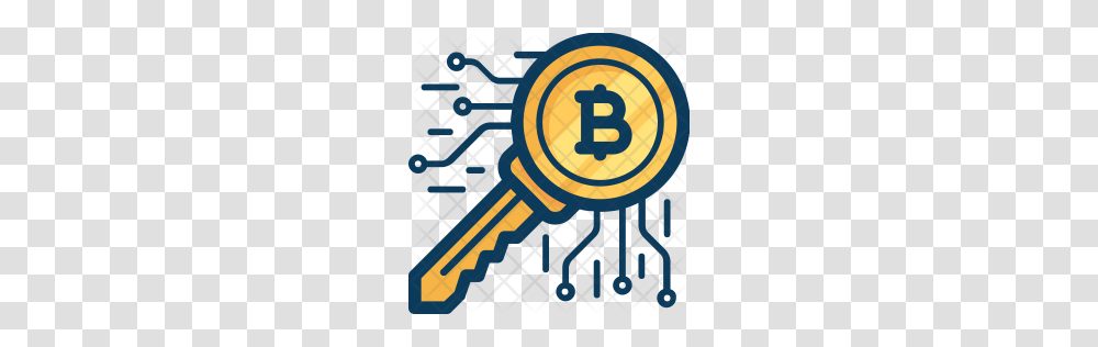 Premium Cryptocurrency Encryption Icon Download, Key, Rug Transparent Png