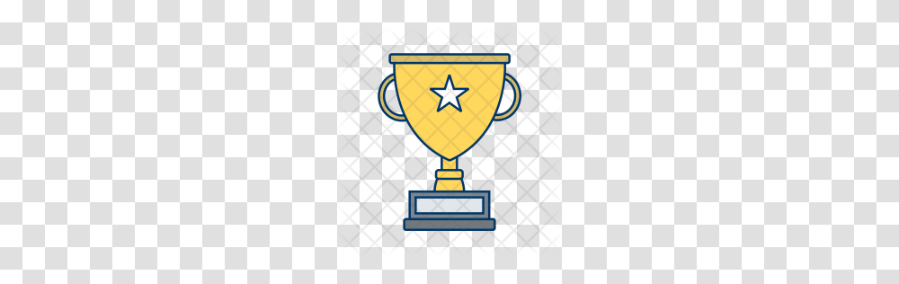 Premium Cup Award Trophy Winner Prize Ranked Sucess Icon Transparent Png