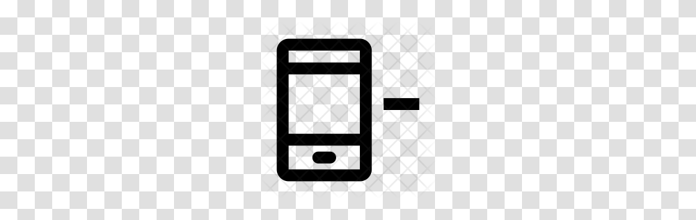 Premium Delete Smartphone Icon Download, Rug, Pattern, Texture Transparent Png