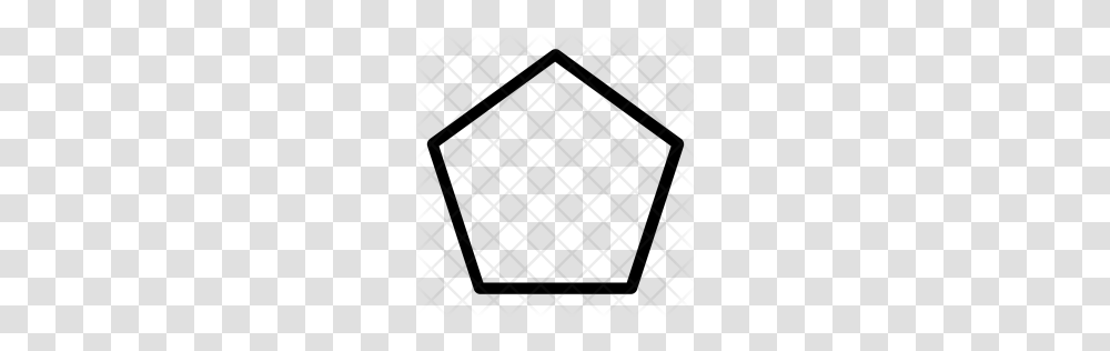 Premium Design Pentagon Polygon Shape Figure Icon Download, Rug, Pattern, Texture, Grille Transparent Png
