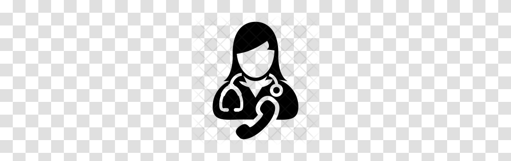Premium Doctor On Call Icon Download, Rug, Pattern, Alphabet Transparent Png