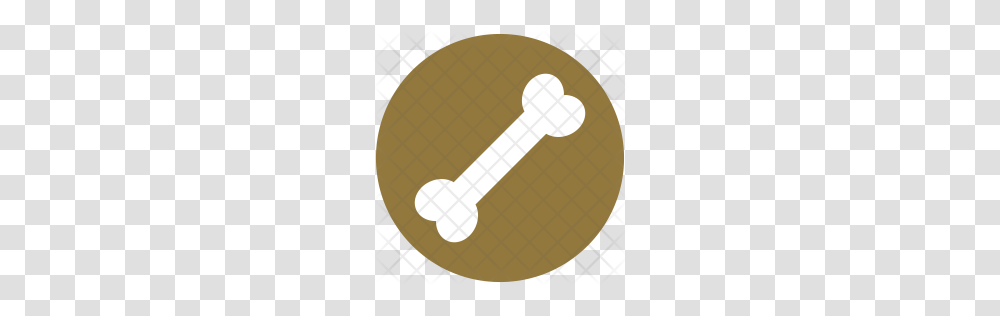 Premium Dog Bone Icon Download, Hand, Rug, Cutlery, Leisure Activities Transparent Png