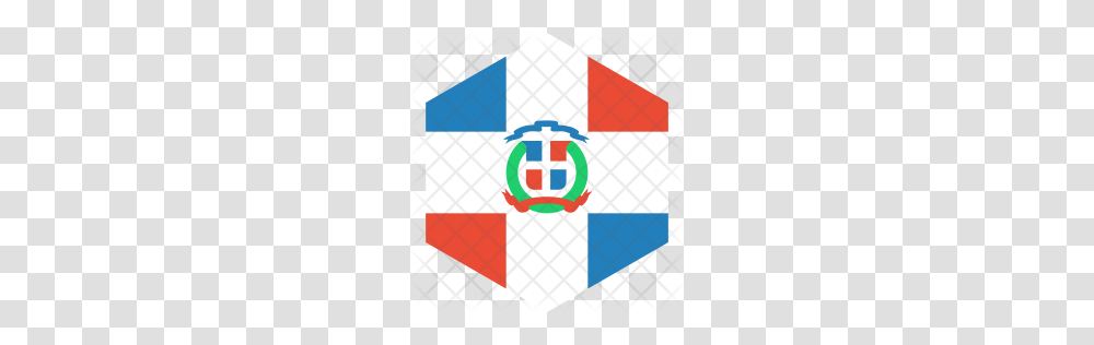 Premium Dominican Republic Icon Download, Logo, Trademark, Armor Transparent Png