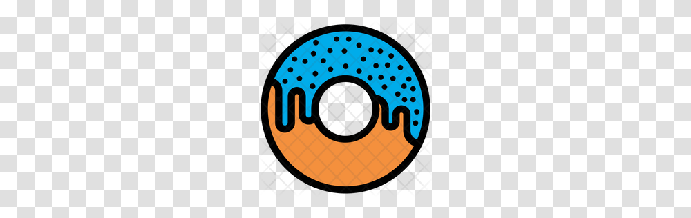 Premium Doughnut Icon Download, Logo, Trademark Transparent Png