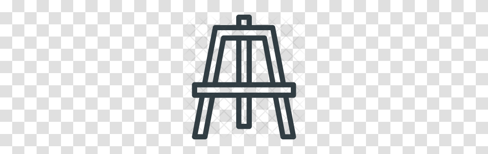 Premium Easel Icon Download, Furniture, Chair, Rug, Gate Transparent Png