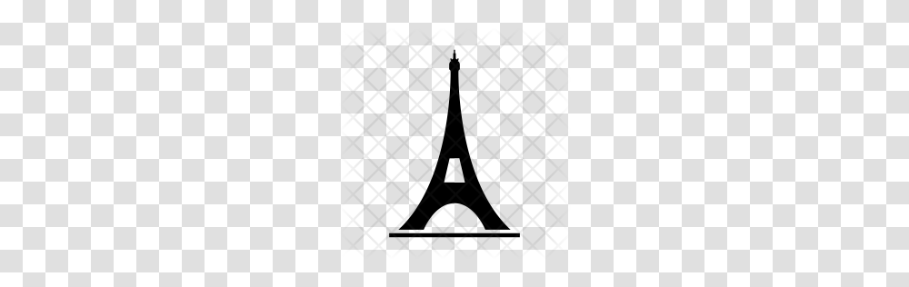 Premium Eiffel Tower Icon Download, Rug, Pattern, Gray, Texture Transparent Png