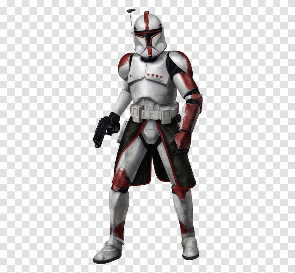 Premium Eras Canon Star Wars Clone Trooper Captain, Costume, Person, Armor, Knight Transparent Png