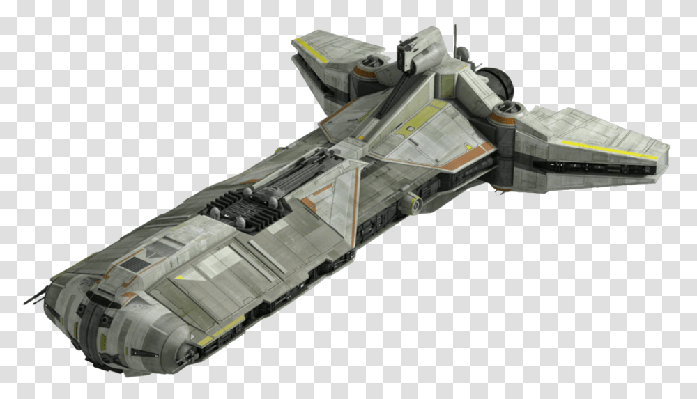 Premium Eras Canon Star Wars Rebel Combat Frigate, Spaceship, Aircraft, Vehicle, Transportation Transparent Png