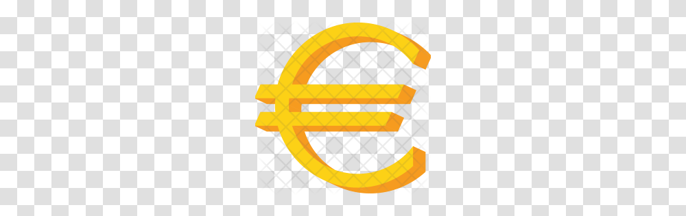 Premium Euro Icon Download, Logo, Trademark Transparent Png