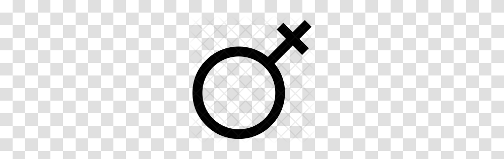 Premium Female Gender Sign Icon Download, Rug, Pattern, Texture Transparent Png