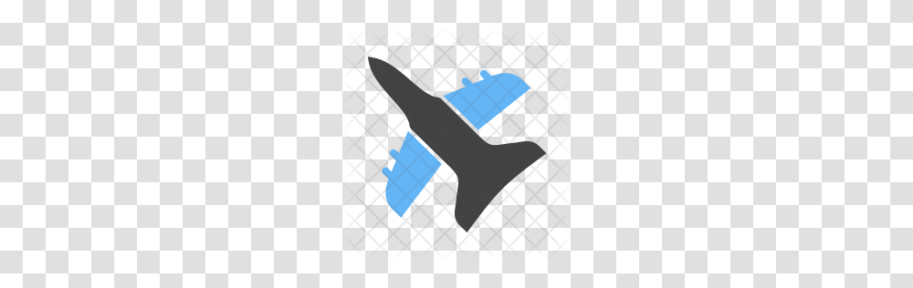 Premium Fighter Jet Icon Download, Weapon, Rug, Blade, Silhouette Transparent Png