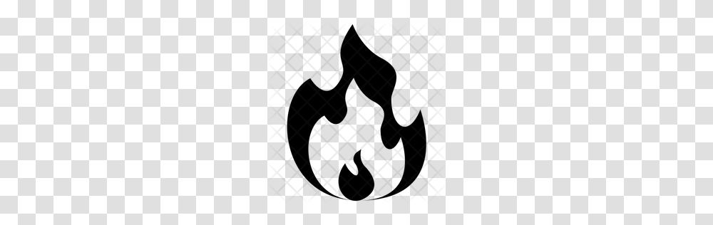 Premium Fire Flame Icon Download, Pattern, Rug, Alphabet Transparent Png
