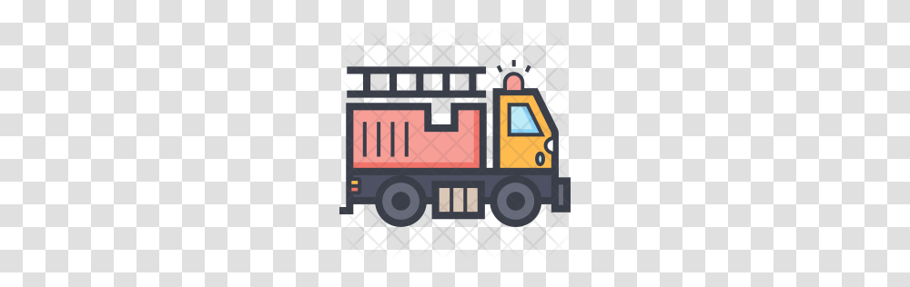 Premium Fire Truck Icon Download, Vehicle, Transportation, Train, Forge Transparent Png