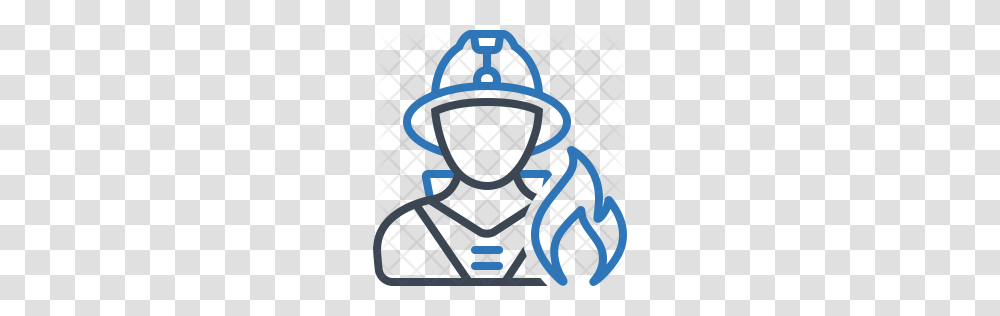 Premium Fireman Icon Download, Rug, Poster, Advertisement, Gray Transparent Png