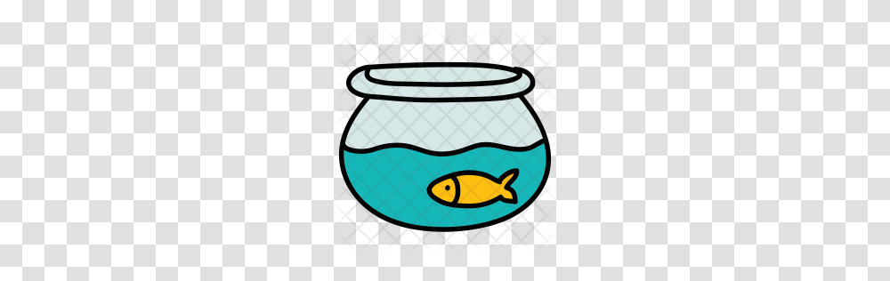 Premium Fishbowl Icon Download, Pottery, Jar, Animal, Axe Transparent Png