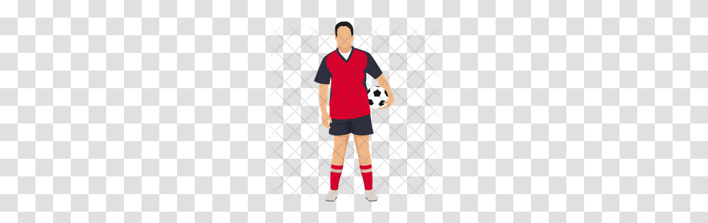 Premium Football Player Icon Download, Soccer Ball, Team Sport, Person, People Transparent Png