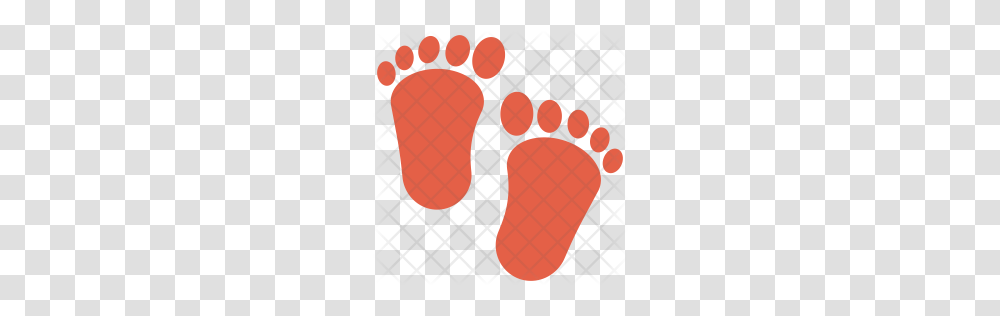 Premium Footprint Icon Download, Heel, Barefoot, Rug, Heart Transparent Png