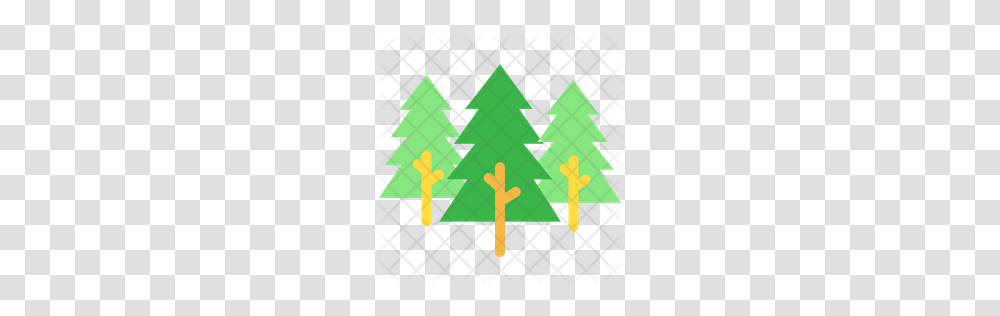 Premium Forest Icon Download, Triangle, Cross, Plant Transparent Png