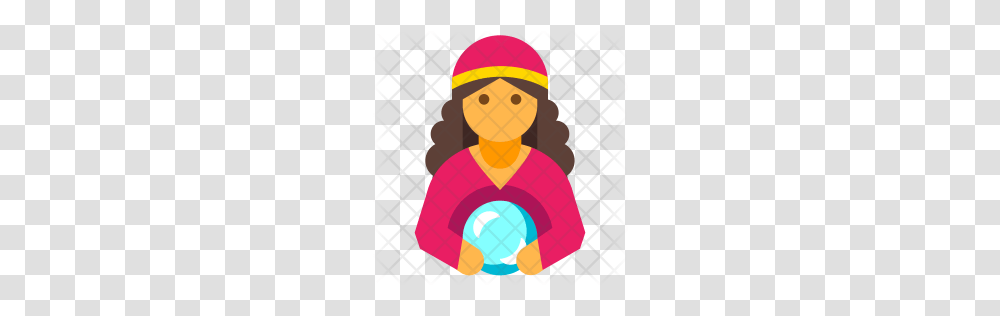 Premium Fortune Teller Icon Download, Female, Drawing, Face Transparent Png
