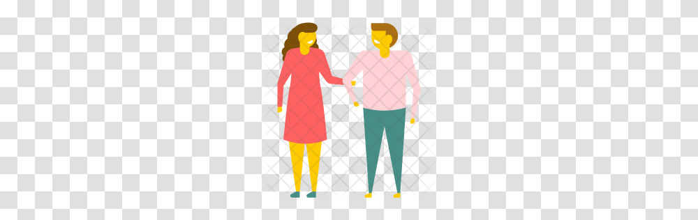 Premium Friends Walking Icon Download, Hand, Apparel, Sleeve Transparent Png