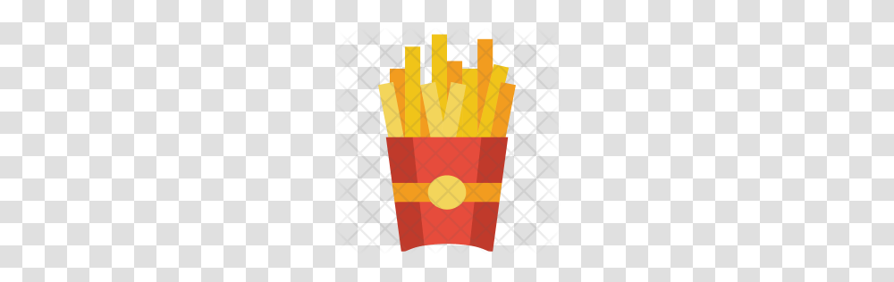 Premium Fries Icon Download, Food, Popcorn, Sweets, Confectionery Transparent Png