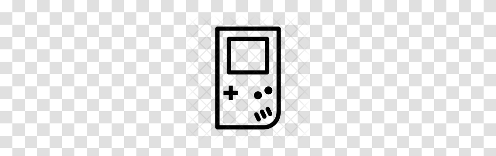 Premium Gameboy Icon Download, Rug, Pattern, Grille Transparent Png