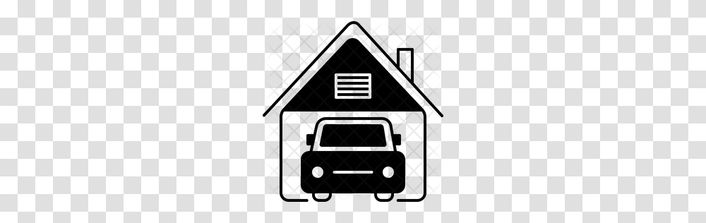 Premium Garage Icon Download, Rug, Pattern Transparent Png
