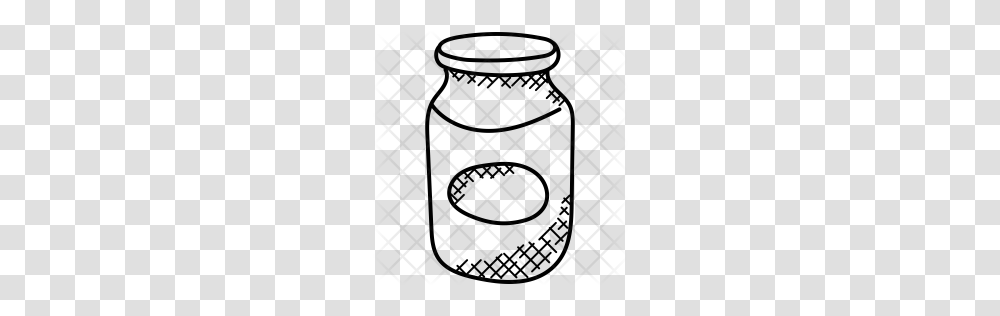 Premium Glass Jar Icon Download, Rug, Pattern Transparent Png