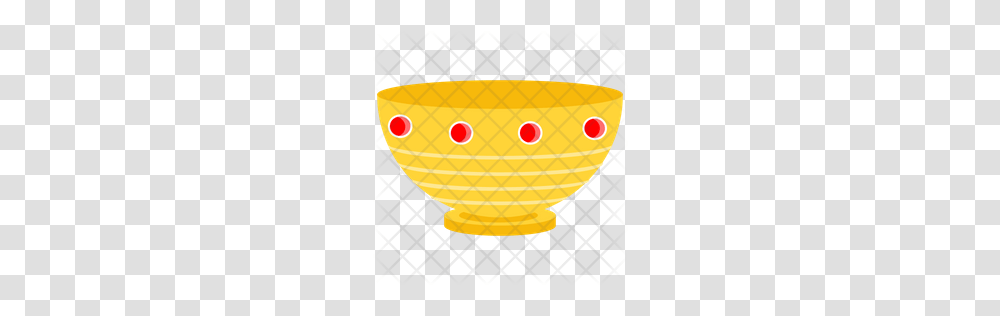 Premium Gold Bowl Icon Download, Outdoors, Nature, Pottery, Balloon Transparent Png