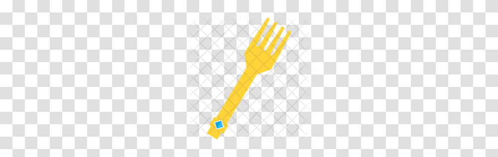 Premium Gold Fork Icon Download, Cutlery, Axe, Tool Transparent Png