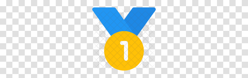 Premium Gold Medal Icon Download, Number, Balloon Transparent Png