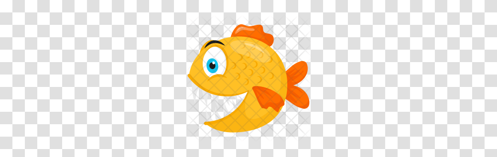 Premium Goldfish Icon Download, Animal, Reptile, Balloon, Sea Life Transparent Png