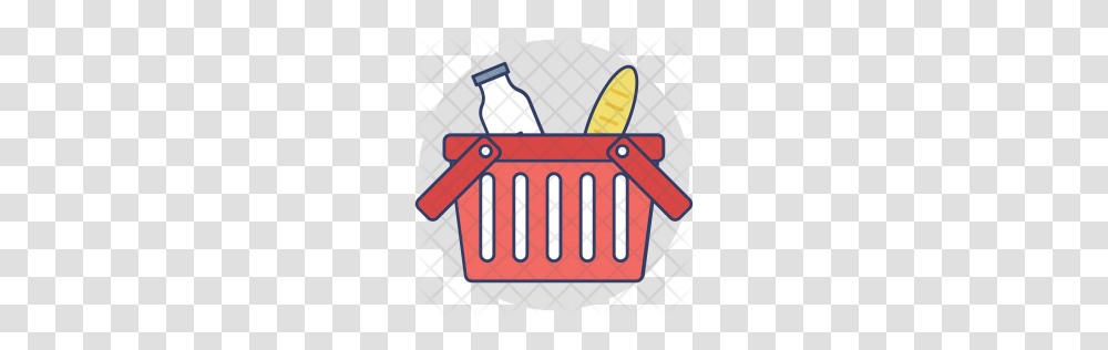 Premium Grocery Basket Icon Download, Label, Logo Transparent Png